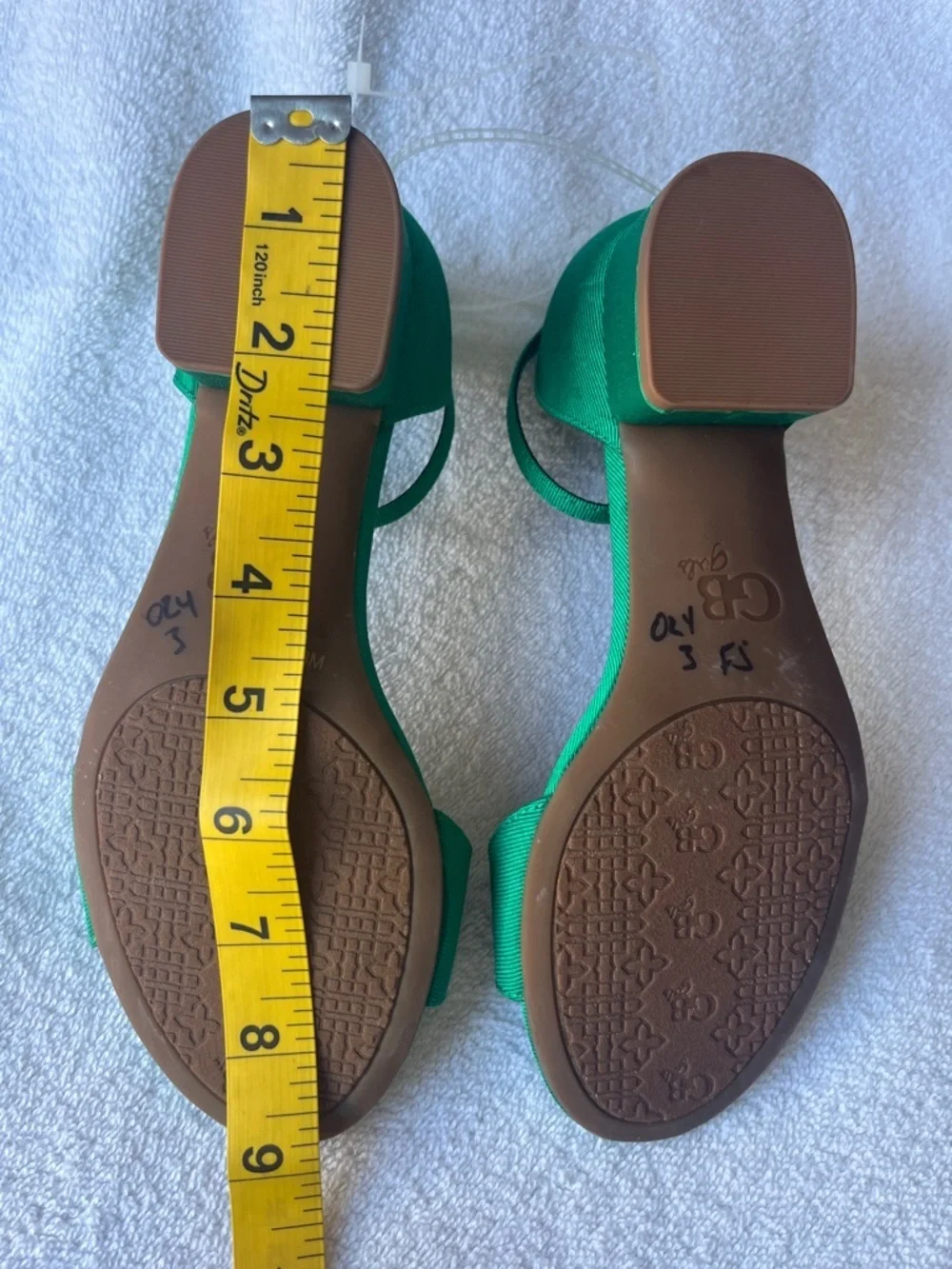 GB girls chic green